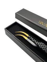 Pincetas Sivalashop Premium, black Nr.2, 1 vnt. цена и информация | Кисти для макияжа, спонжи | pigu.lt