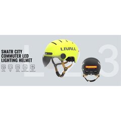 Išmanusis šalmas Livall L23, geltonas цена и информация | Шлемы | pigu.lt