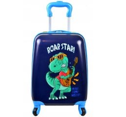 Детский чемодан объемом 24 л. Динозавр цена и информация | Чемоданы, дорожные сумки  | pigu.lt