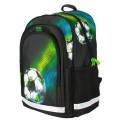 Mokyklinė kuprinė Football Green Starpak цена и информация | Школьные рюкзаки, спортивные сумки | pigu.lt