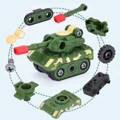 Karinių transporto priemonių rinkinys - konstruktorius kaina ir informacija | Žaislai berniukams | pigu.lt