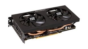 PowerColor Fighter AMD Radeon RX 7600 XT (RX7600XT 16G-F) kaina ir informacija | Vaizdo plokštės (GPU) | pigu.lt