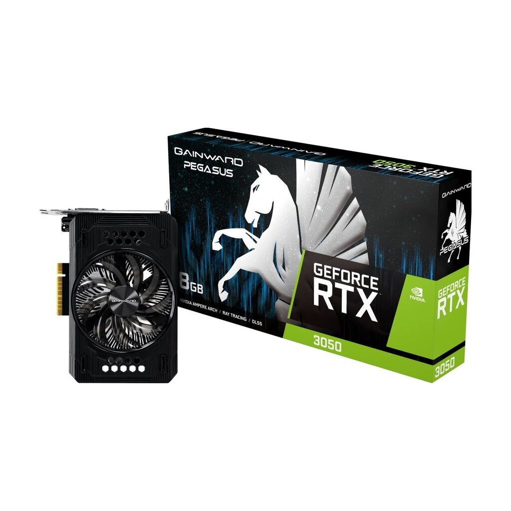 Gainward GeForce RTX 3050 Pegasus OC kaina ir informacija | Vaizdo plokštės (GPU) | pigu.lt