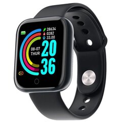 SKMEI D20L-BK Black kaina ir informacija | Išmanieji laikrodžiai (smartwatch) | pigu.lt