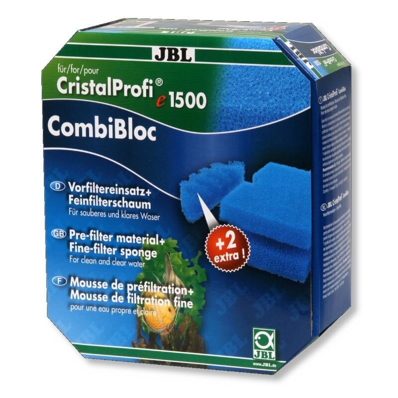 Kempinės išorinis filtras JBL CristalProfi e1500/1900/1 CombiBloc цена и информация | Akvariumai ir jų įranga | pigu.lt