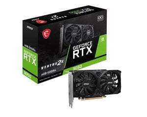 MSI GeForce RTX 3050 Ventus 2X OC (V812-015R) цена и информация | Видеокарты (GPU) | pigu.lt