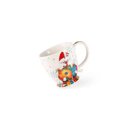 Fissman porcelianinis puodelis Christmas, 500 ml kaina ir informacija | Taurės, puodeliai, ąsočiai | pigu.lt