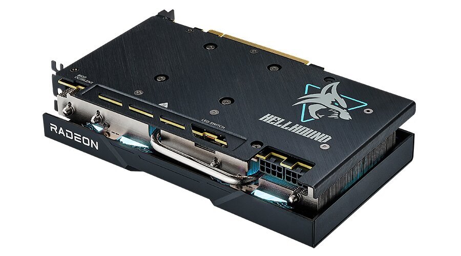 PowerColor (RX 7600 XT 16G-L/OC) kaina ir informacija | Vaizdo plokštės (GPU) | pigu.lt