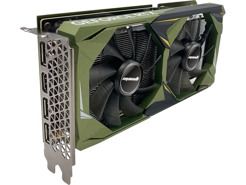 Manli GeForce RTX 4060 (M-NRTX4060/6RGHPPP-M2560) kaina ir informacija | Vaizdo plokštės (GPU) | pigu.lt