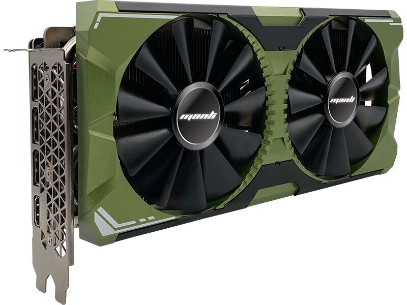 Manli GeForce RTX 4070 (M-NRTX4070/6RFHPPP-M2545) kaina ir informacija | Vaizdo plokštės (GPU) | pigu.lt