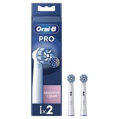 Oral-B EB60-2 Sensitive Clean Pro kaina ir informacija | Elektrinių dantų šepetėlių antgaliai | pigu.lt