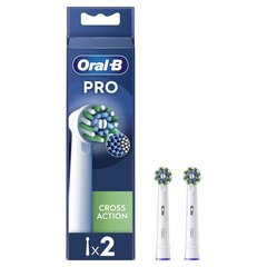 Oral-B EB50-2 Cross Action Pro kaina ir informacija | Elektrinių dantų šepetėlių antgaliai | pigu.lt