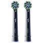 Oral-B EB50-2 Cross Action Pro Black цена и информация | Elektrinių dantų šepetėlių antgaliai | pigu.lt