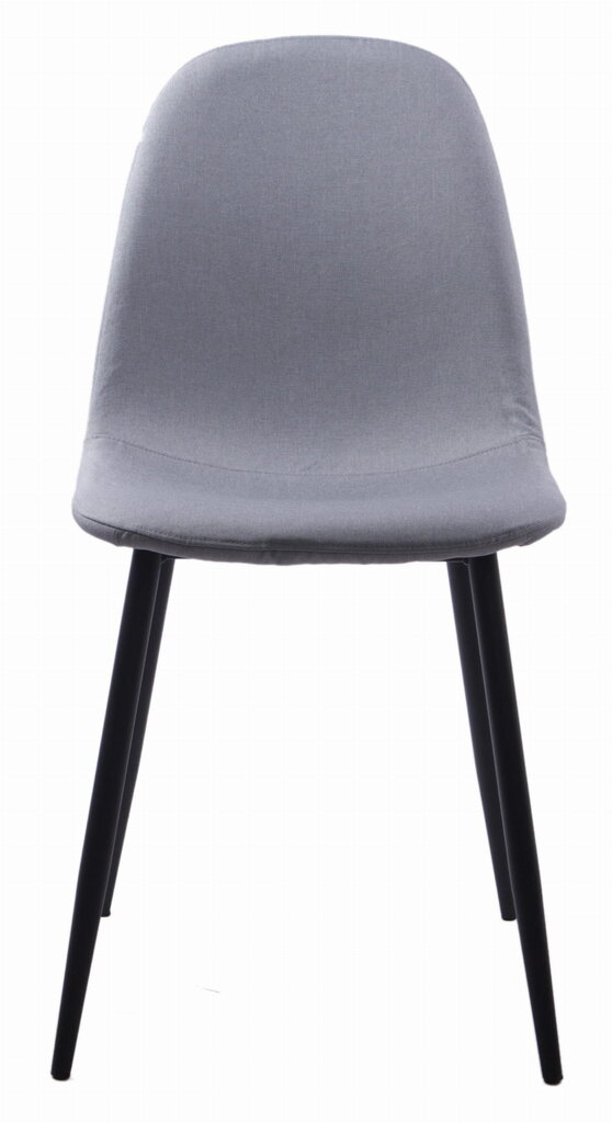 Kėdė Leobert Dart, pilka/juoda цена и информация | Virtuvės ir valgomojo kėdės | pigu.lt