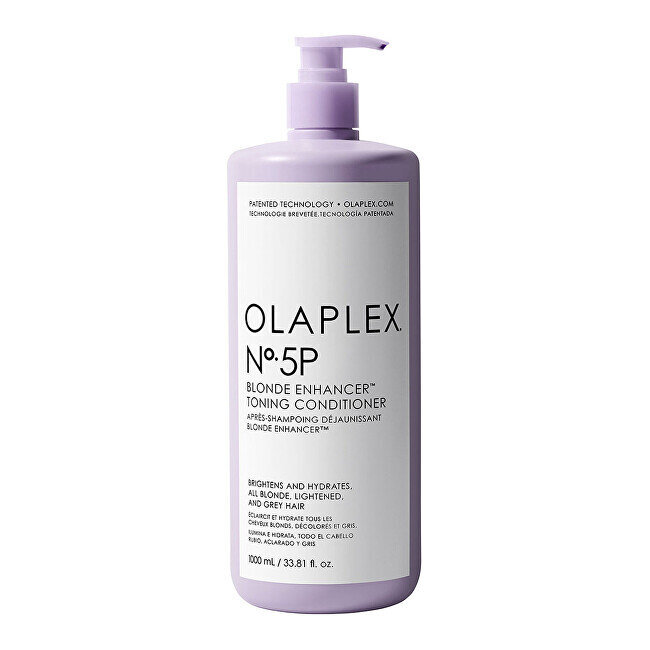Dažytų plaukų kondicionierius Olaplex Nr. 5P Blonde Enhancer Toning Conditioner, 1000 ml цена и информация | Balzamai, kondicionieriai | pigu.lt
