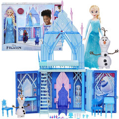 Большой хрустальный замок Frozen с аксессуарами цена и информация | Игрушки для девочек | pigu.lt