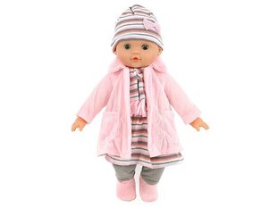 кукла 40 см, розовая одежда цена и информация | Игрушки для девочек | pigu.lt