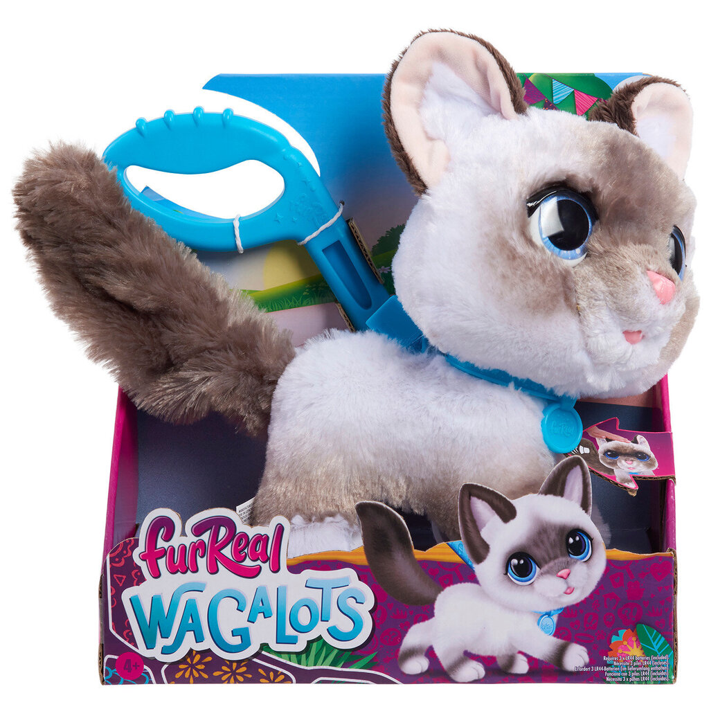 Interaktyvus kačiukas Furreal Wagalots kaina ir informacija | Žaislai mergaitėms | pigu.lt
