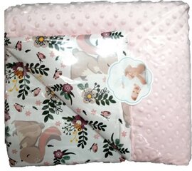 одеяло 75x90, розовое цена и информация | Одеяла | pigu.lt