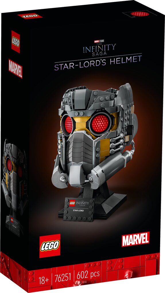 76251 LEGO Super Heroes Star-Lord šalmas kaina ir informacija | Konstruktoriai ir kaladėlės | pigu.lt