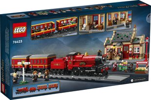 LEGO Harry Potter Хогвартс-Экспресс и станция Хогсмид 76423 цена и информация | Конструкторы и кубики | pigu.lt
