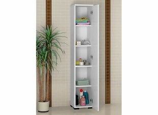 Шкаф, Асир, 30х165х32 см, белый цена и информация | Шкафчики для ванной | pigu.lt
