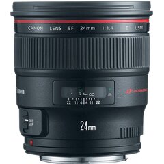 Canon EF 24mm f/1.4L II USM kaina ir informacija | Objektyvai | pigu.lt