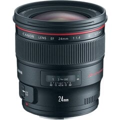 Canon EF 24mm f/1.4L II USM цена и информация | Объективы | pigu.lt