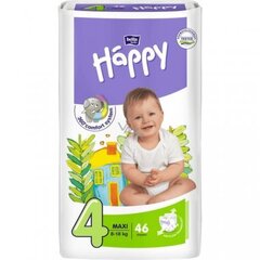 Подгузники «Bella Baby Happy» Maxi, 4 размер, 8-18 кг, 46 шт цена и информация | Подгузники | pigu.lt