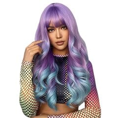 Карнавальные парики - цветное омбре цена и информация | Аксессуары для волос | pigu.lt