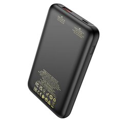 Power Bank HOCO 10 000mAh PD 22,5W Q21 black цена и информация | Зарядные устройства Power bank | pigu.lt