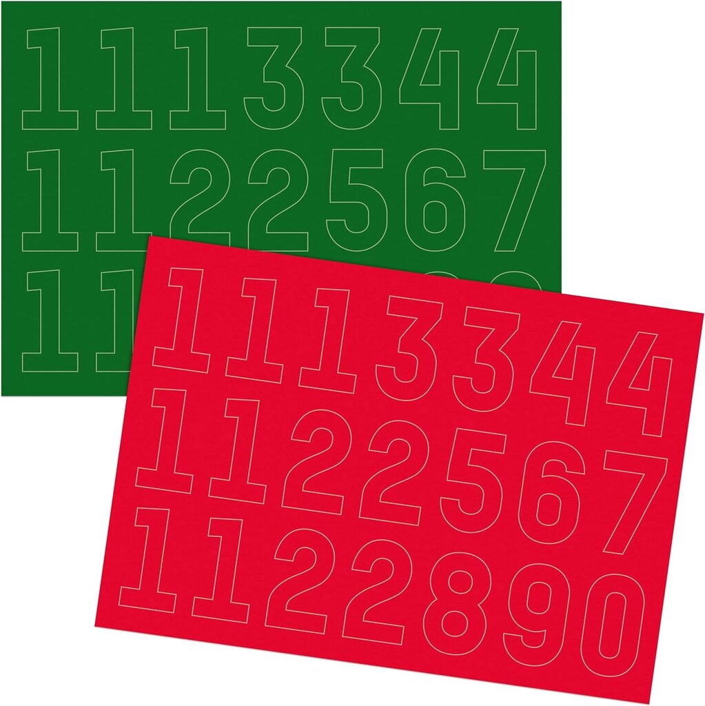 Kalėdinė dekoracija Advento kalendorius kaina ir informacija | Kalėdinės dekoracijos | pigu.lt