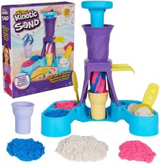 Kinetinio smėlio ledų gaminimo rinkinys Kinetic Sand Soft Serve Station цена и информация | Развивающие игрушки | pigu.lt