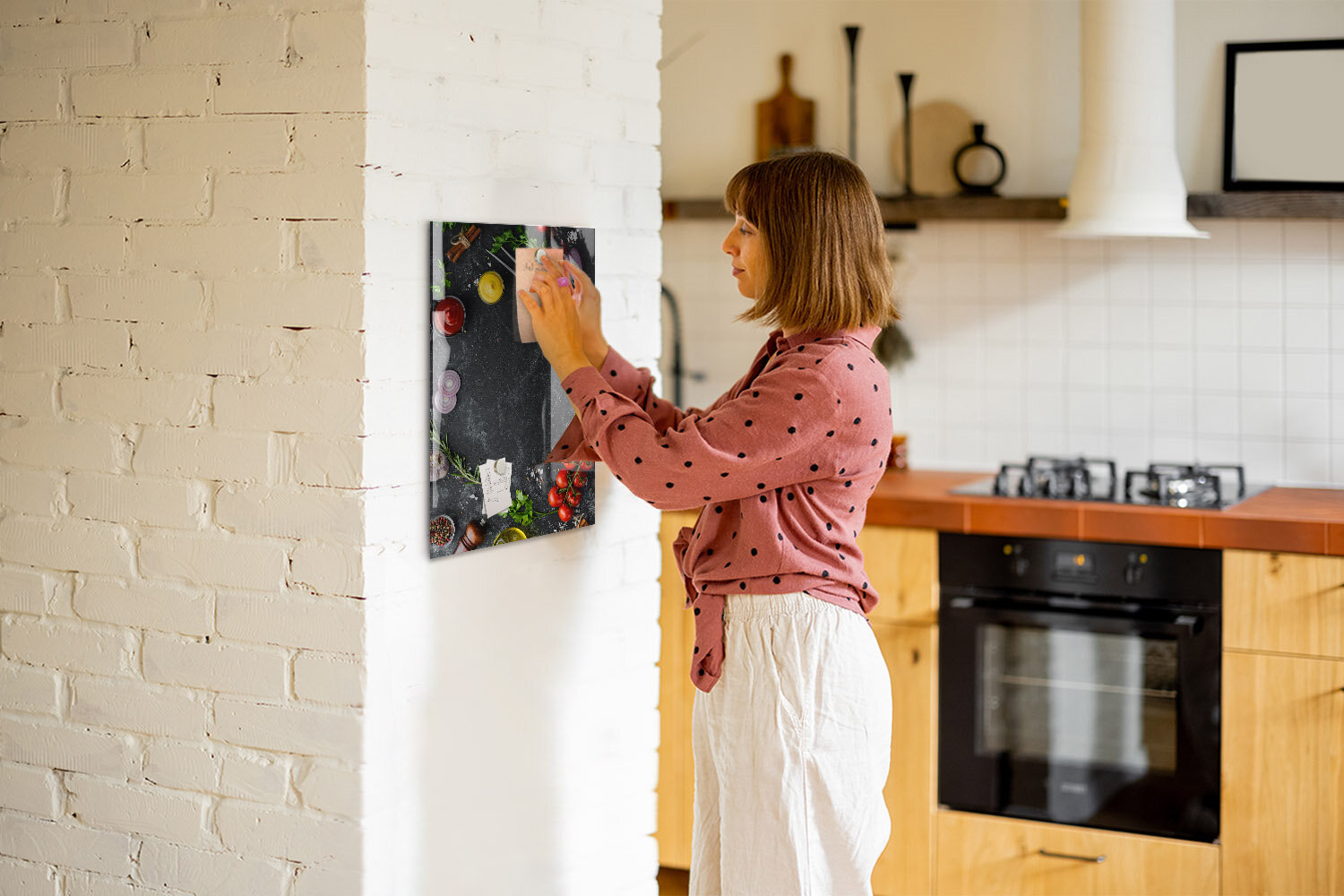 Magnetinė lenta Picos Ingredientai, 40x60 cm kaina ir informacija | Kanceliarinės prekės | pigu.lt