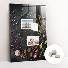 Magnetinė lenta Prieskonių Kompozicija, 40x60 cm kaina ir informacija | Kanceliarinės prekės | pigu.lt