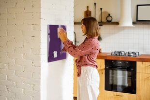 Magnetinė lenta Violetinė Spalva, 40x60 cm kaina ir informacija | Kanceliarinės prekės | pigu.lt