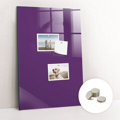 Magnetinė lenta Violetinė Spalva, 40x60 cm kaina ir informacija | Kanceliarinės prekės | pigu.lt