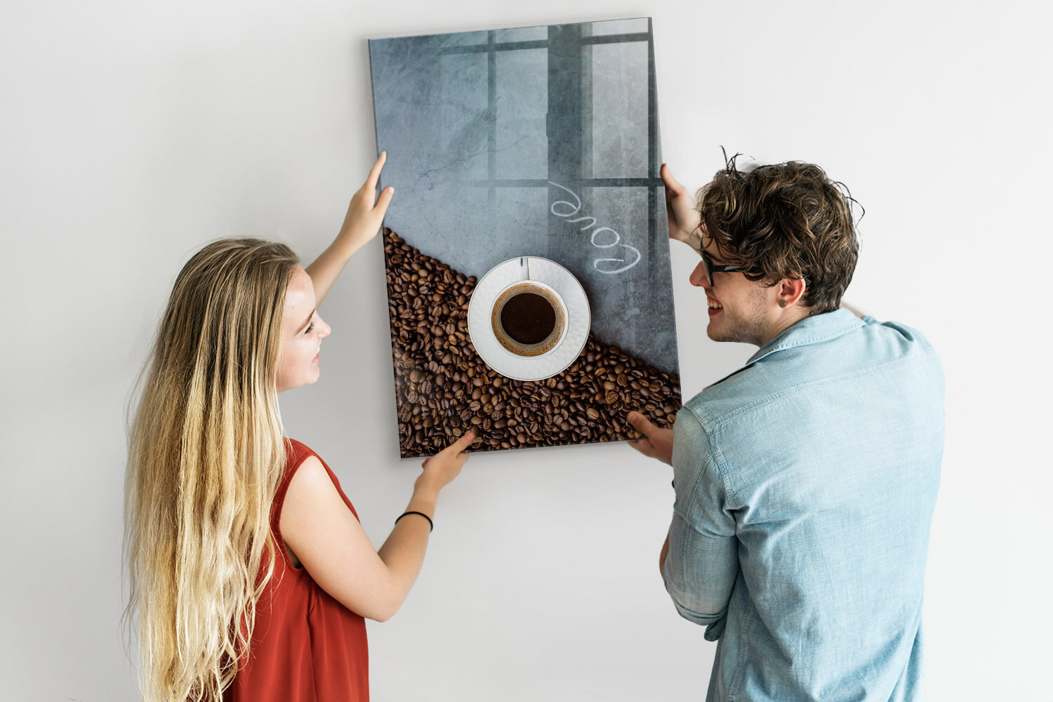 Magnetinė lenta Puodelis Kavos, 60x90 cm kaina ir informacija | Kanceliarinės prekės | pigu.lt
