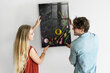 Magnetinė lenta Prieskonių Kompozicija, 60x90 cm kaina ir informacija | Kanceliarinės prekės | pigu.lt