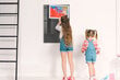 Magnetinė lenta Pilka Spalva, 60x90 cm kaina ir informacija | Kanceliarinės prekės | pigu.lt