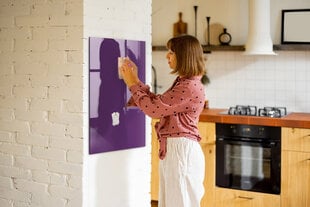 Magnetinė lenta Violetinė Spalva, 60x90 cm kaina ir informacija | Kanceliarinės prekės | pigu.lt