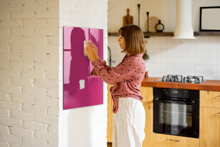 Magnetinė lenta Stipri Rožinė Spalva, 60x90 cm kaina ir informacija | Kanceliarinės prekės | pigu.lt