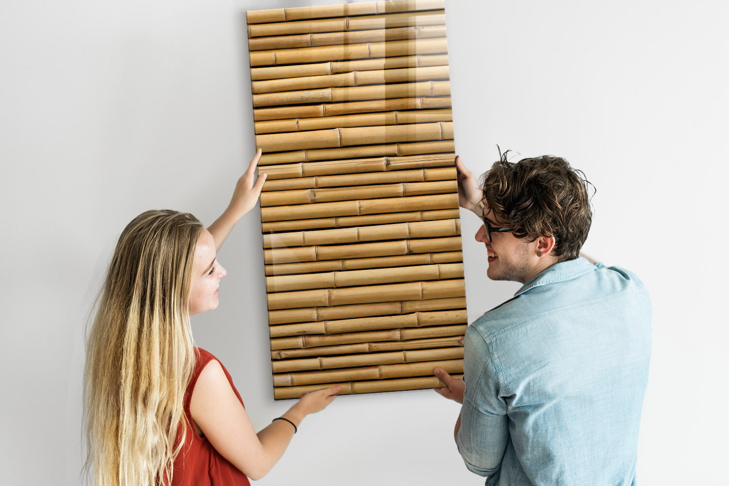 Magnetinė lenta Bambukas, 60x120 cm kaina ir informacija | Kanceliarinės prekės | pigu.lt