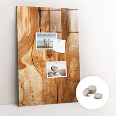 Magnetinė lenta Natūrali Mediena, 60x120 cm kaina ir informacija | Kanceliarinės prekės | pigu.lt