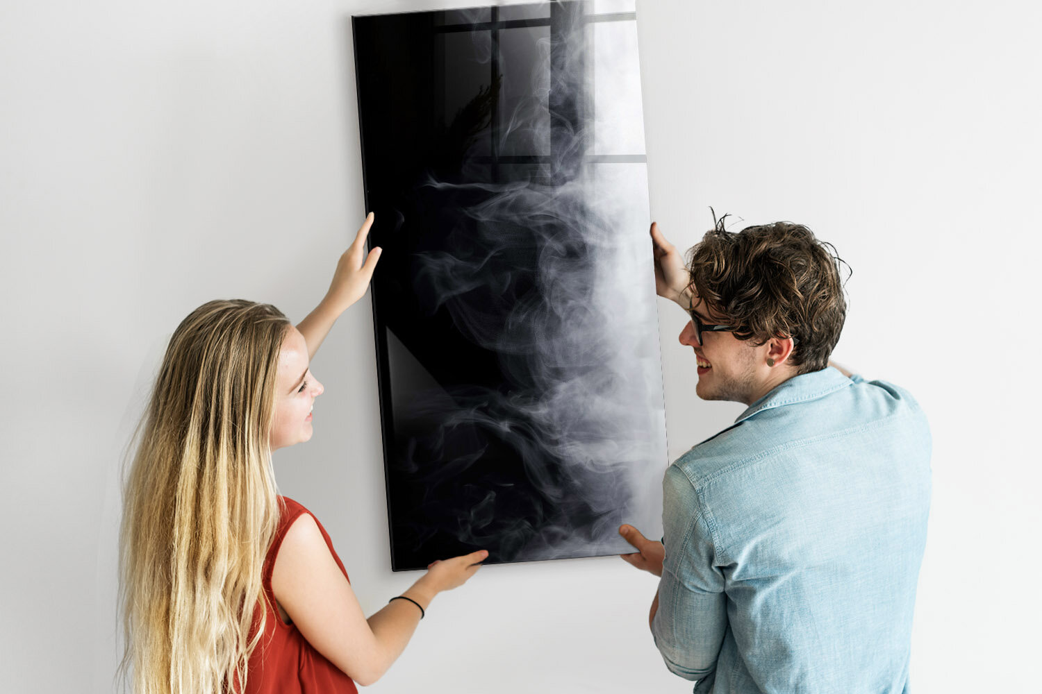 Magnetinė lenta Dūmai, 60x120 cm kaina ir informacija | Kanceliarinės prekės | pigu.lt