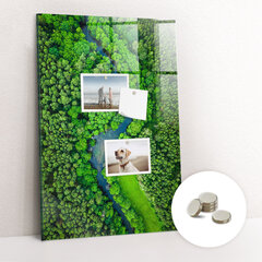 Magnetinė lenta Upė Miške, 60x120 cm kaina ir informacija | Kanceliarinės prekės | pigu.lt
