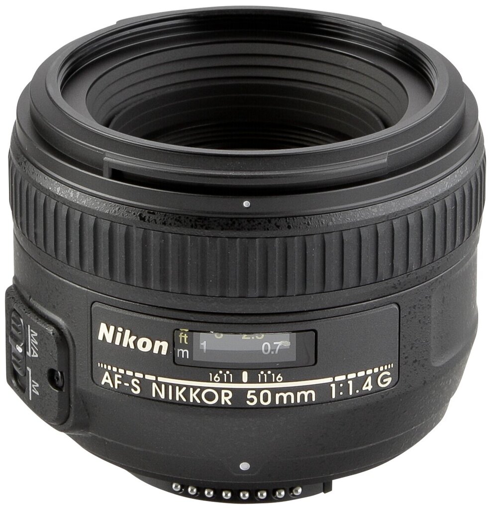 Nikon AF-S NIKKOR 50mm f/1.4G kaina ir informacija | Objektyvai | pigu.lt