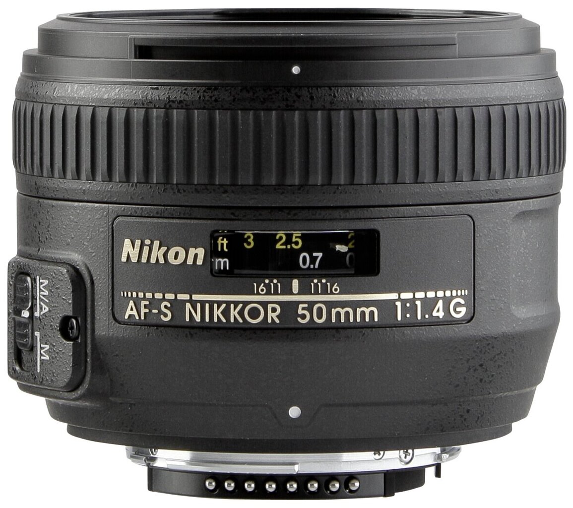 Nikon AF-S NIKKOR 50mm f/1.4G kaina ir informacija | Objektyvai | pigu.lt