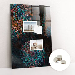 Magnetinė lenta Dekoratyvinė Mandala, 60x120 cm цена и информация | Канцелярские товары | pigu.lt