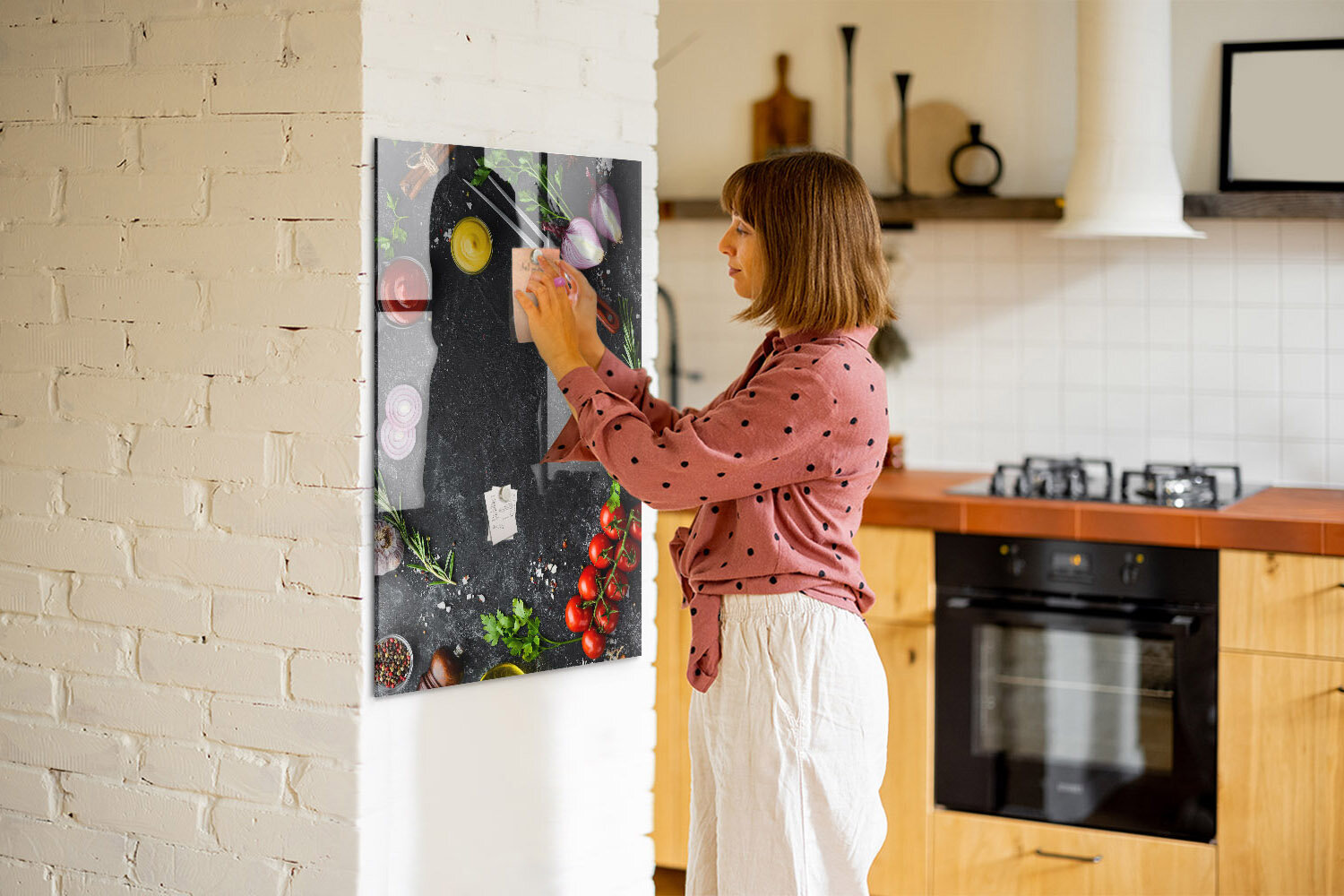 Magnetinė lenta Picos Ingredientai, 70x100 cm kaina ir informacija | Kanceliarinės prekės | pigu.lt